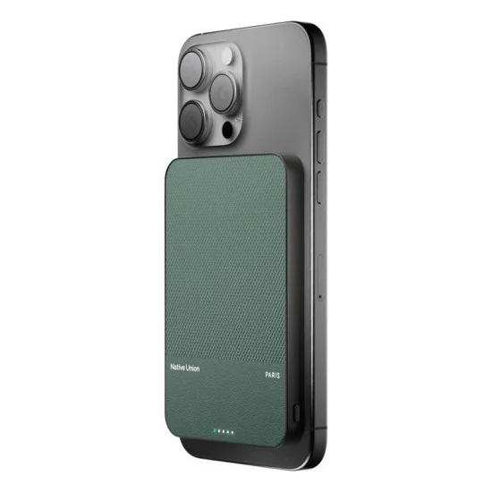 Native union (re)classic power bank 5000mah qi2 _ Slate green